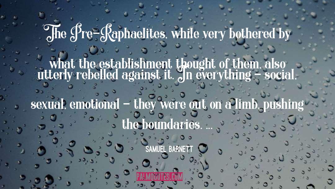 Limb quotes by Samuel Barnett