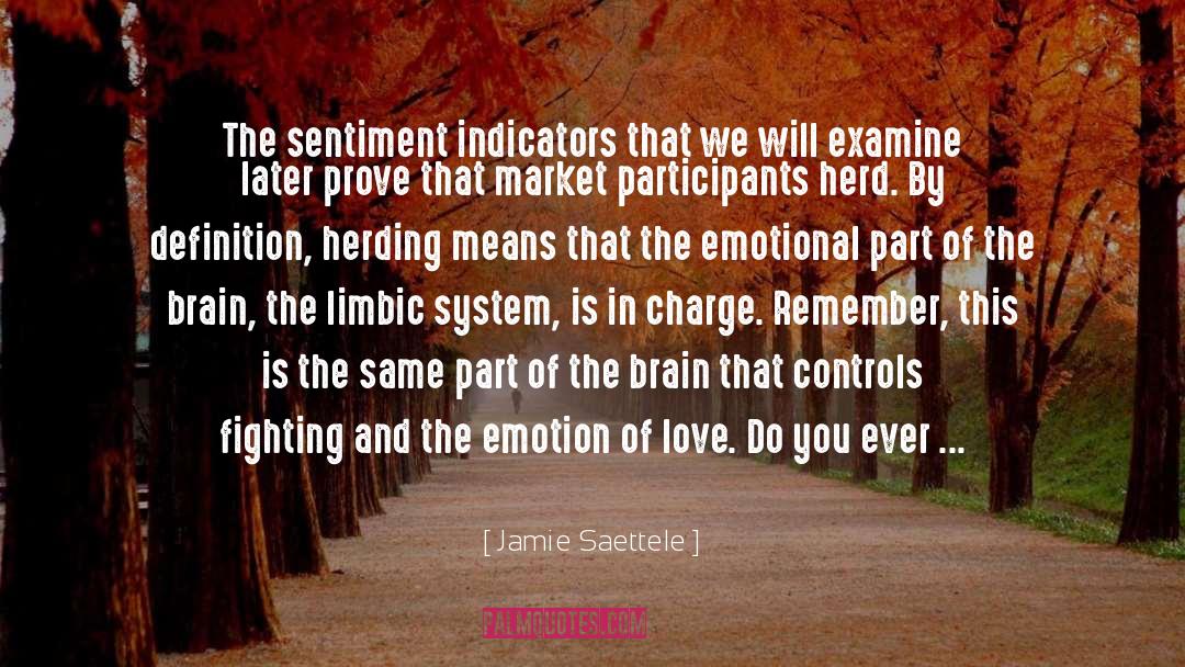Limbic System quotes by Jamie Saettele