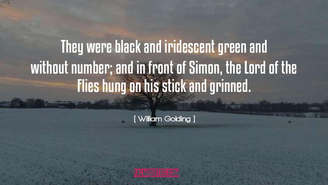 Lime Green quotes by William Golding