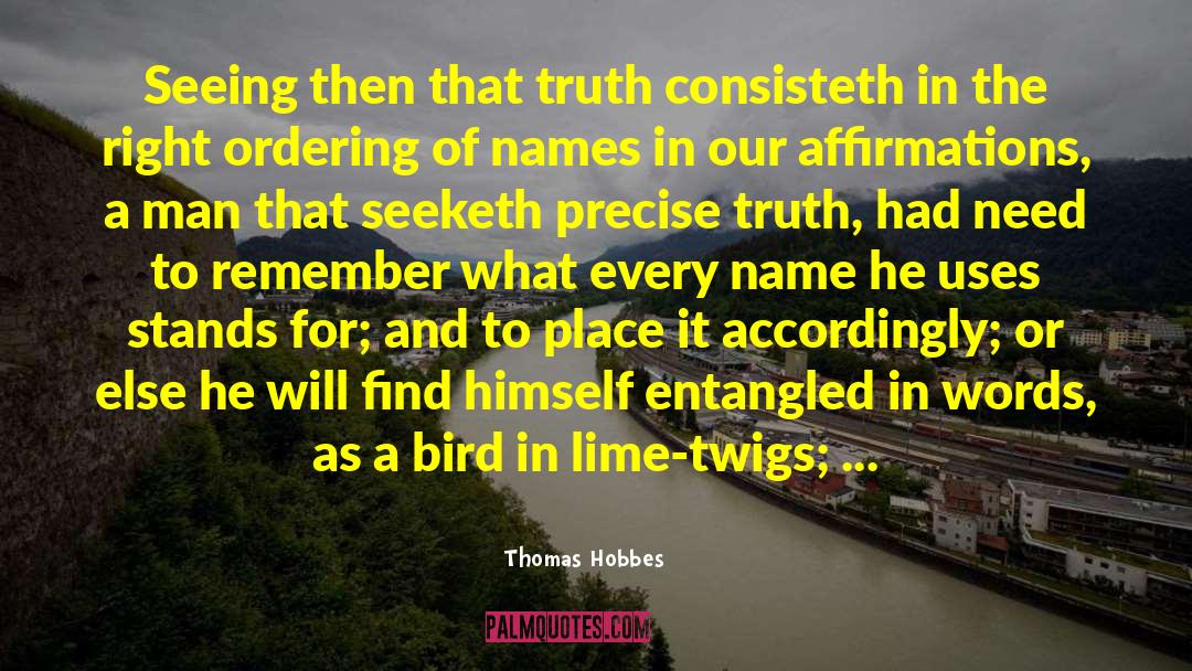 Lime quotes by Thomas Hobbes
