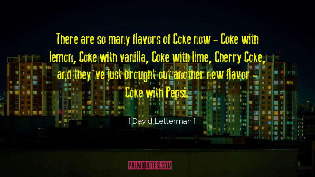 Lime quotes by David Letterman