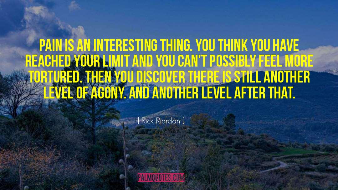 Limit Your Activities quotes by Rick Riordan