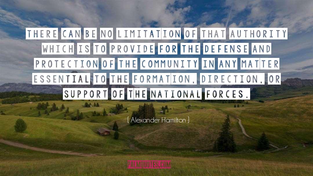 Limitation quotes by Alexander Hamilton