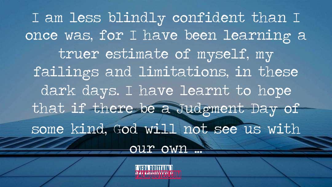 Limitations quotes by Vera Brittain