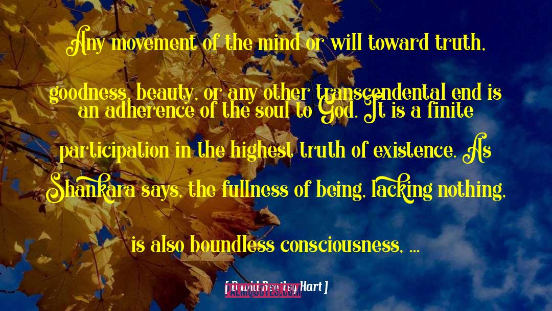 Limited Consciousness quotes by David Bentley Hart