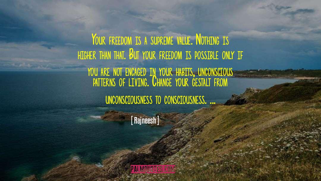 Limited Freedom quotes by Rajneesh