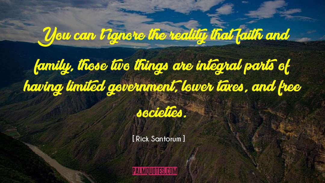 Limited Government quotes by Rick Santorum