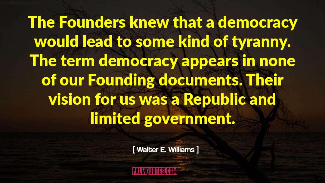 Limited Government quotes by Walter E. Williams