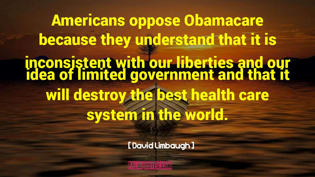 Limited Government quotes by David Limbaugh