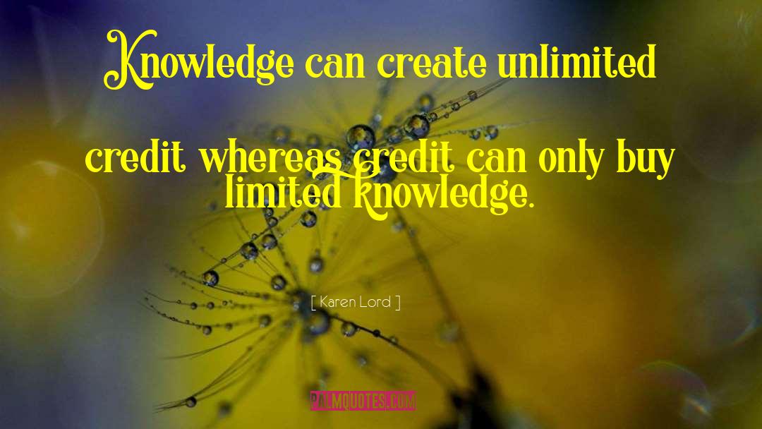 Limited Knowledge quotes by Karen Lord