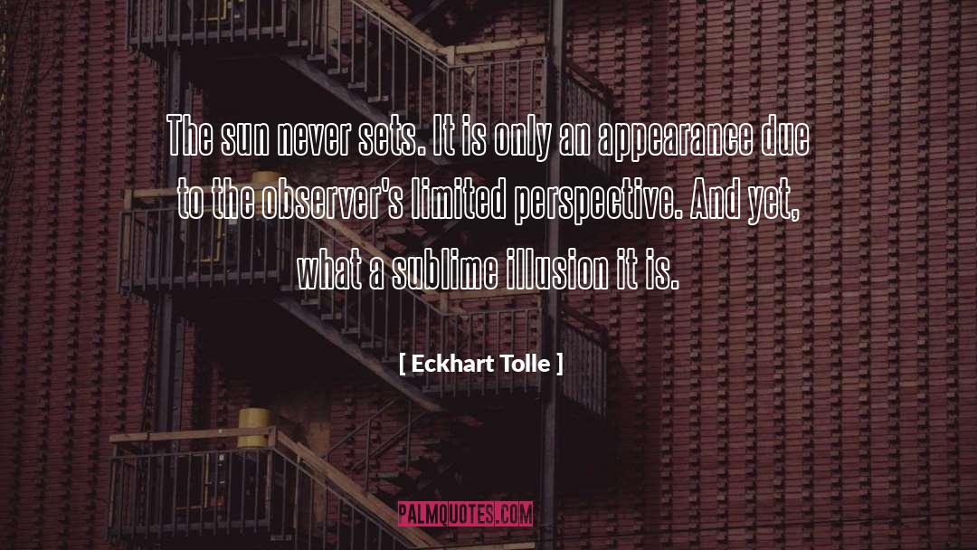 Limited Perspective quotes by Eckhart Tolle