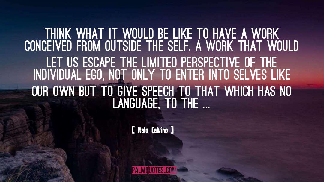 Limited Perspective quotes by Italo Calvino