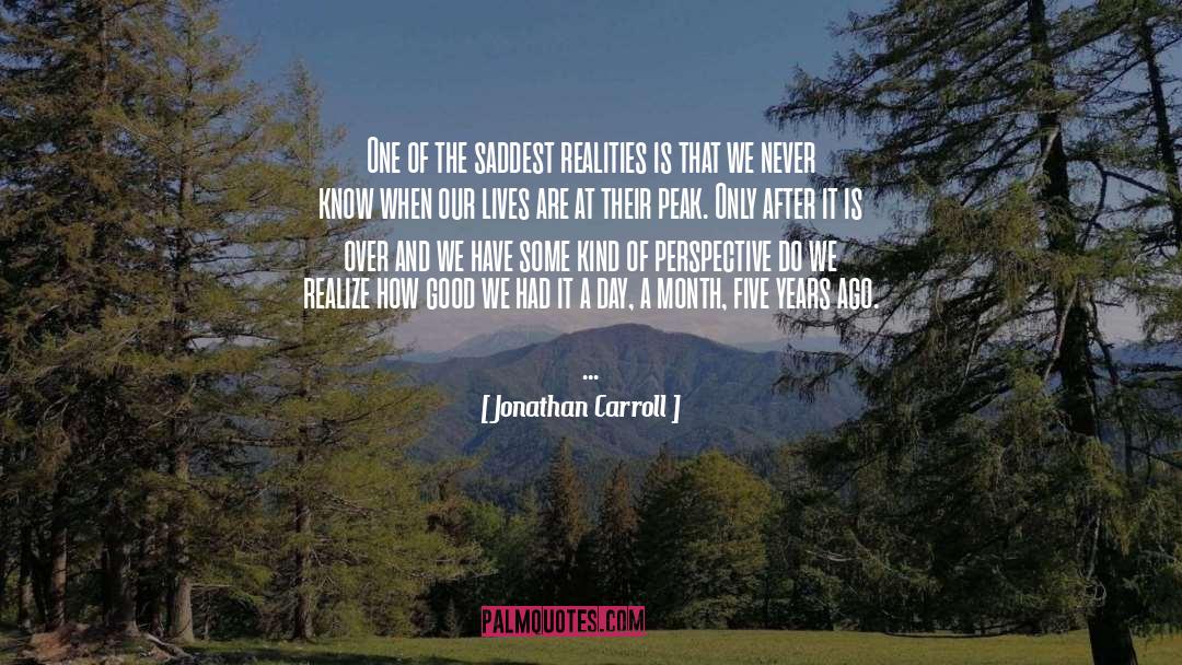 Limited Realities quotes by Jonathan Carroll