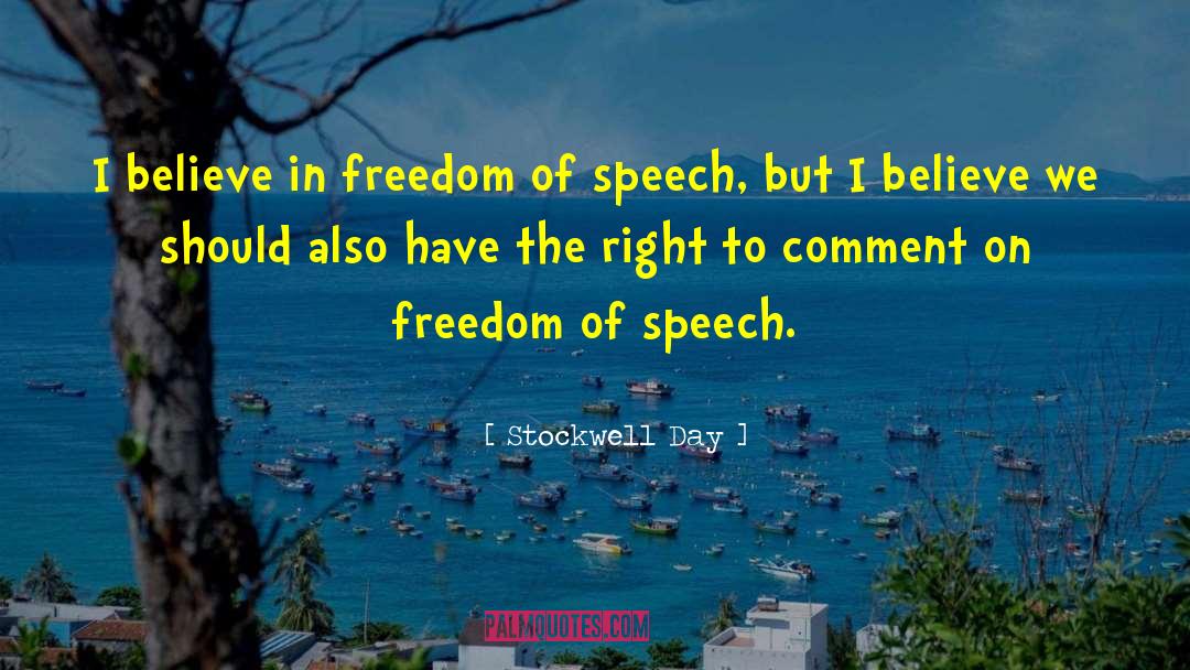Limiting Freedom Of Expression quotes by Stockwell Day