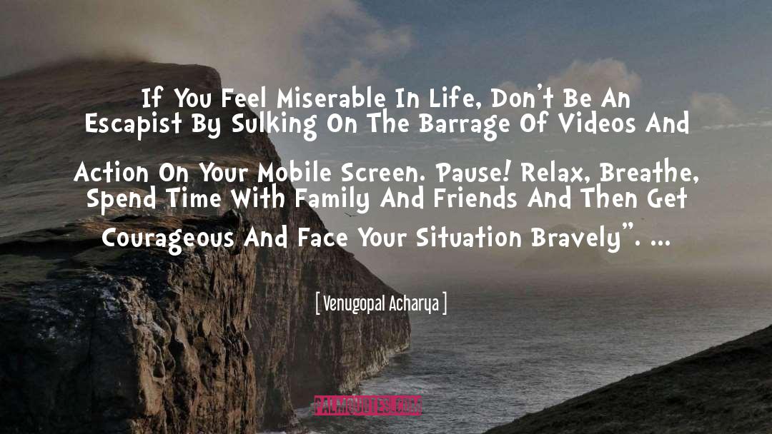 Limiting Screen Time quotes by Venugopal Acharya