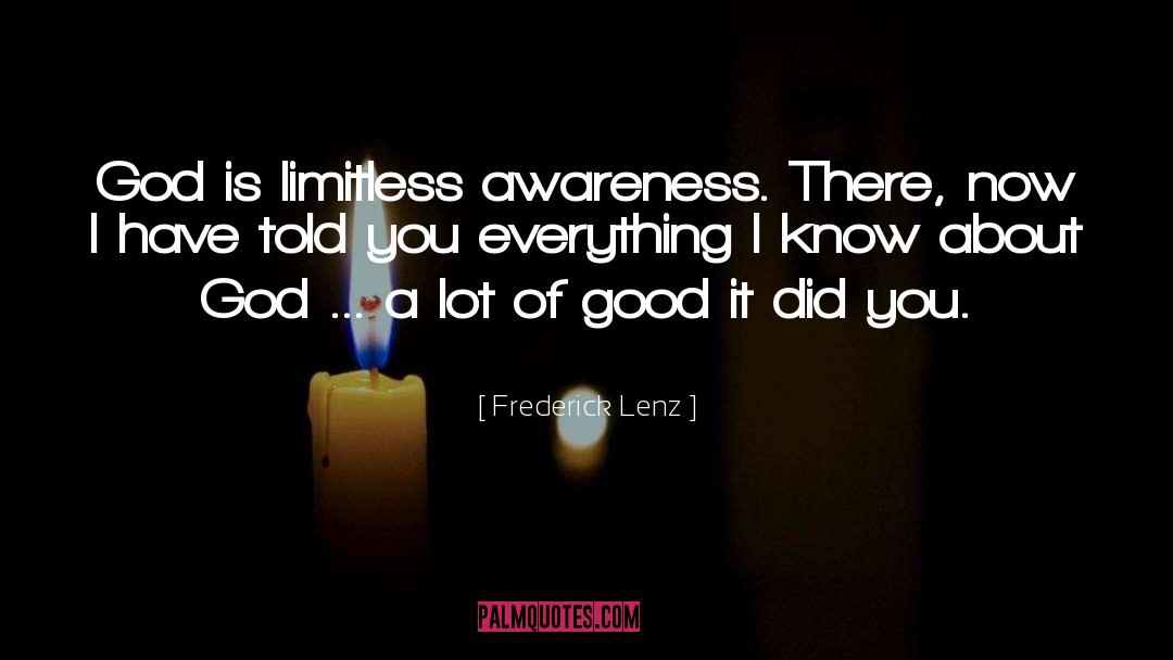 Limitless Consciousness quotes by Frederick Lenz