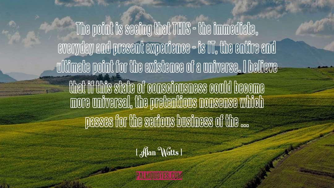 Limitless Consciousness quotes by Alan Watts