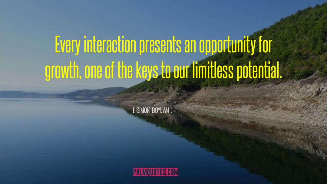 Limitless Potential quotes by Simon Boylan