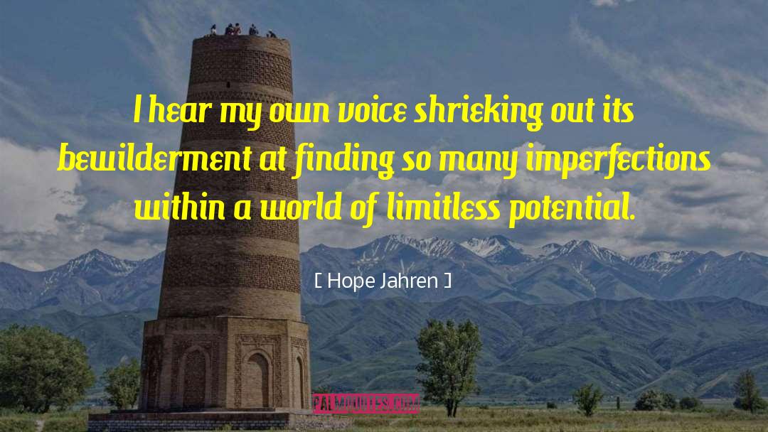 Limitless Potential quotes by Hope Jahren