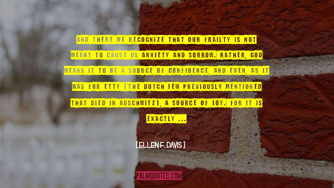 Limits Of Logic quotes by Ellen F. Davis