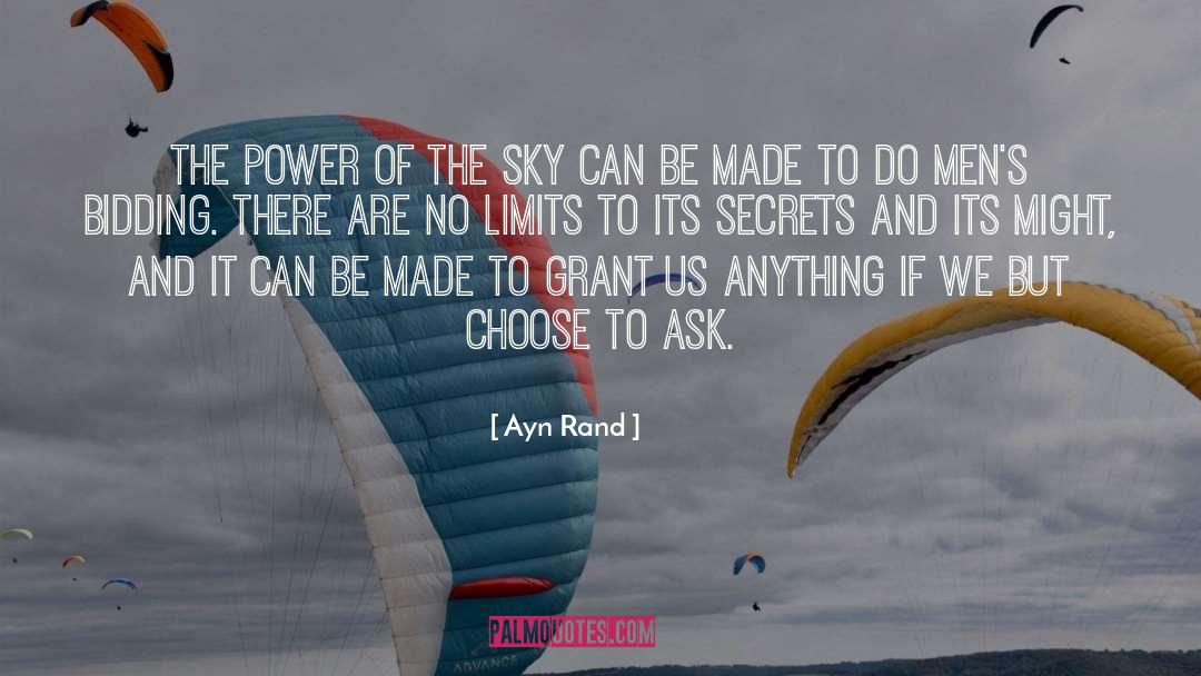 Limits quotes by Ayn Rand