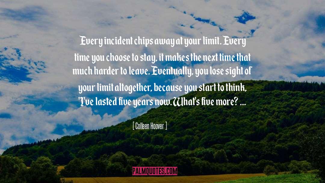 Limits quotes by Colleen Hoover