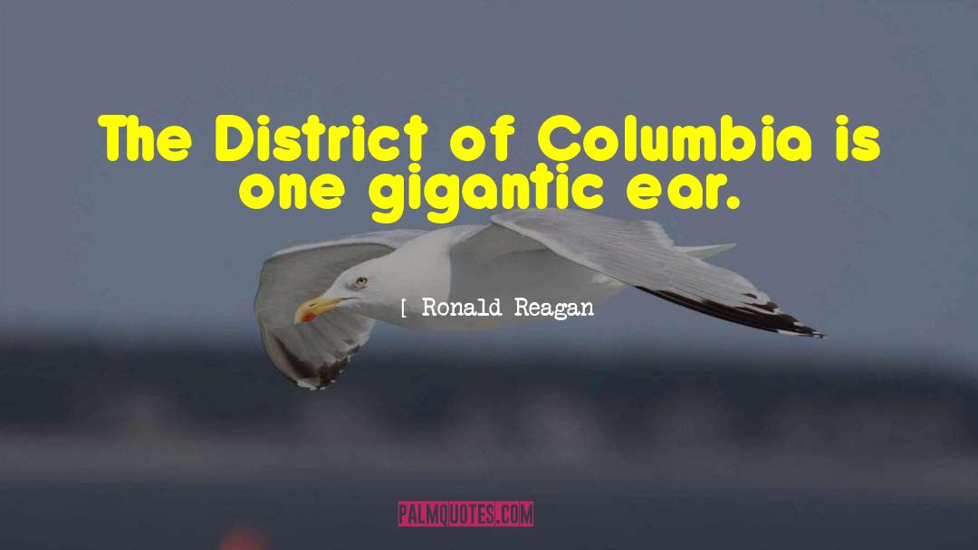 Limoland Columbia quotes by Ronald Reagan