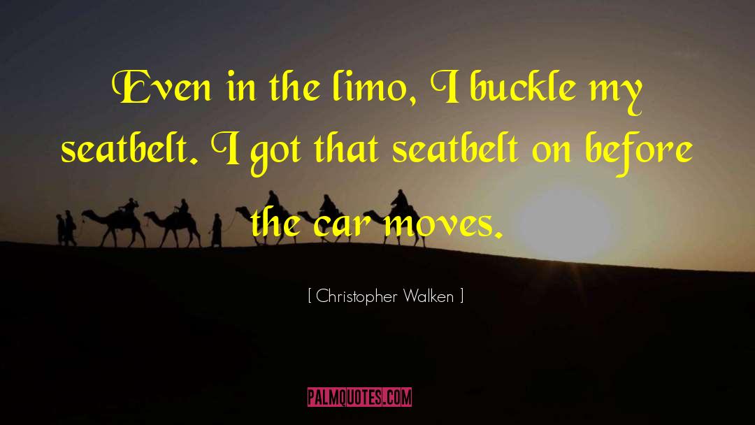 Limos quotes by Christopher Walken
