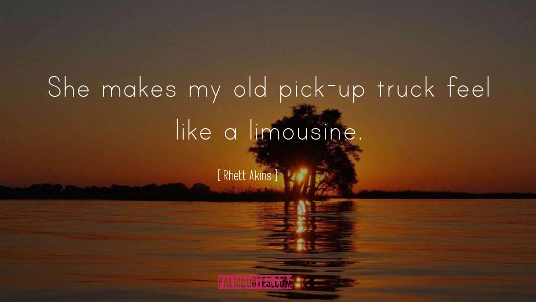 Limousines quotes by Rhett Akins