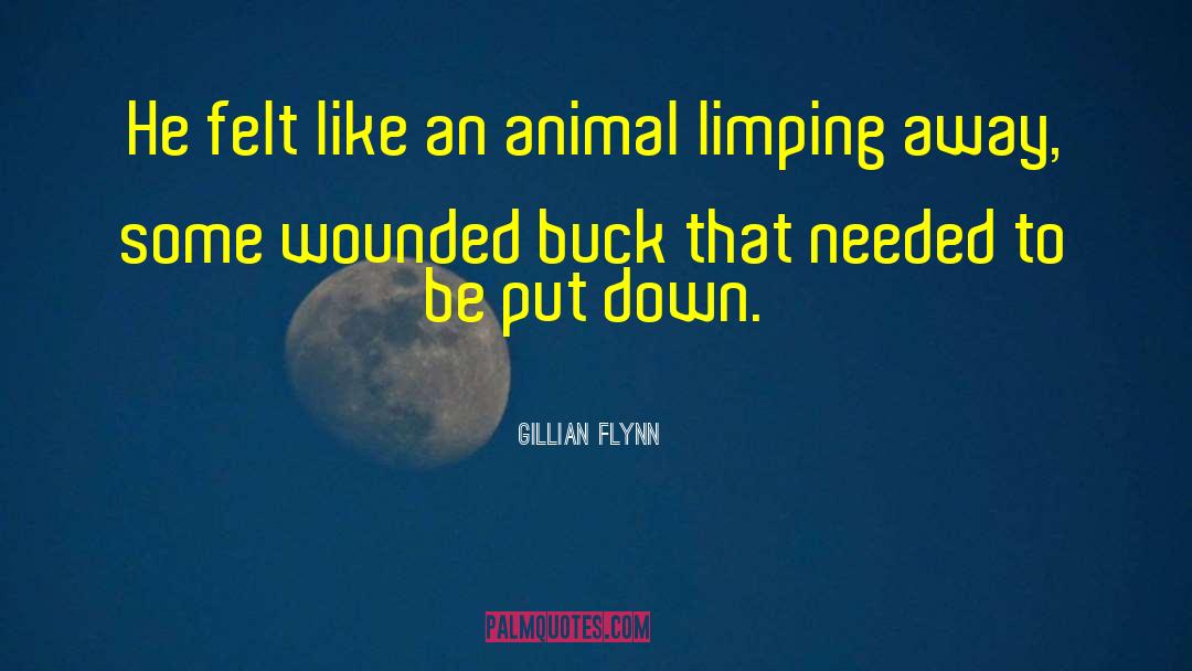 Limping quotes by Gillian Flynn