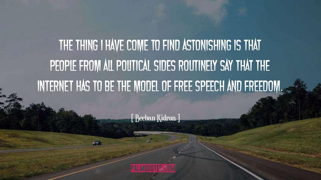 Lincoln And Free Speech quotes by Beeban Kidron