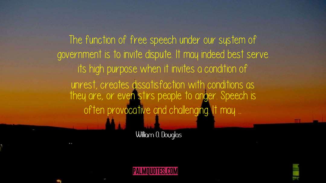 Lincoln And Free Speech quotes by William O. Douglas