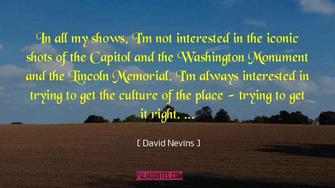 Lincoln Memorial quotes by David Nevins