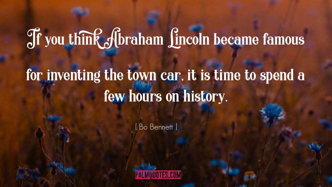 Lincoln Presley quotes by Bo Bennett