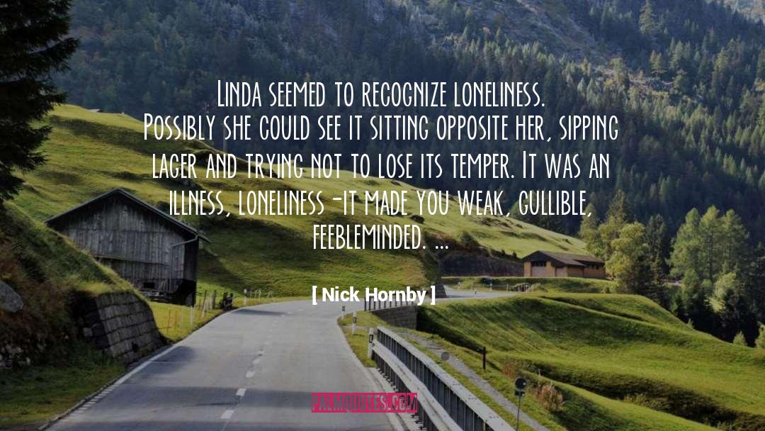 Linda Lappin quotes by Nick Hornby