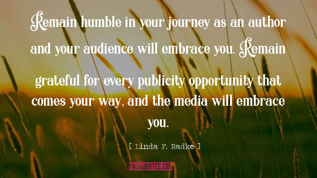 Linda quotes by Linda F. Radke