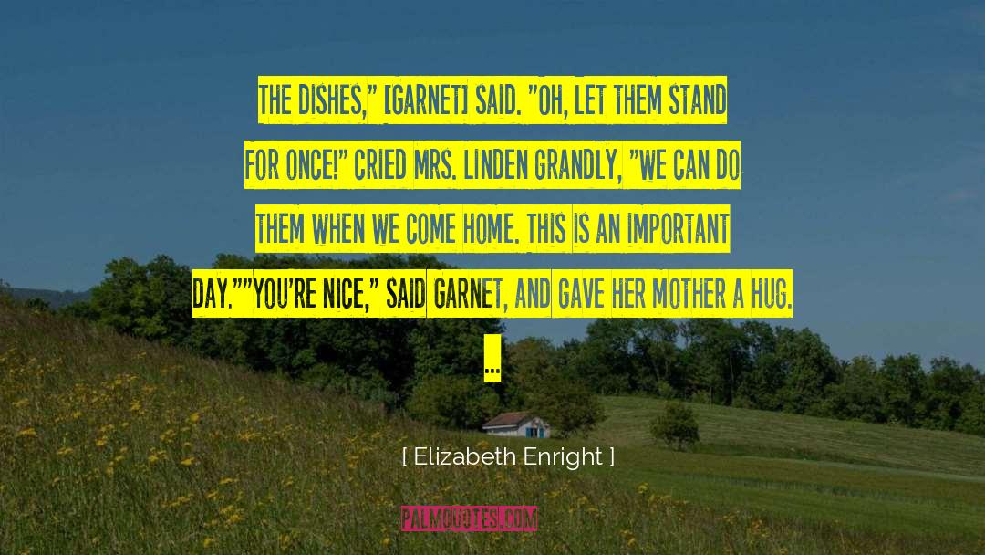Linden quotes by Elizabeth Enright