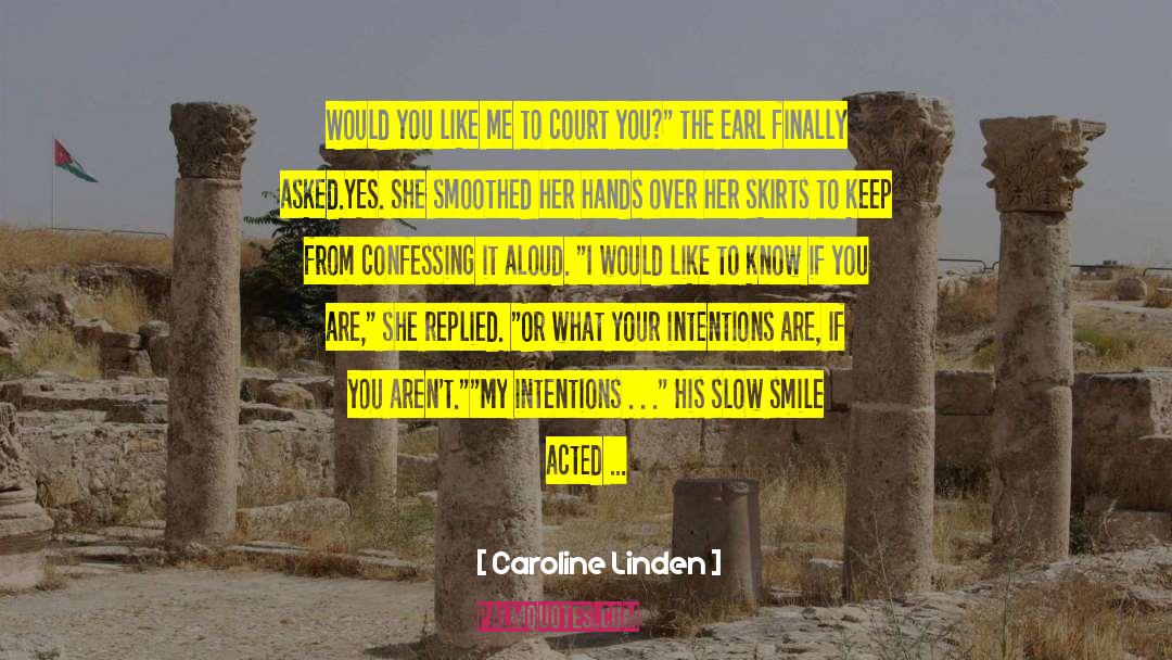 Linden quotes by Caroline Linden