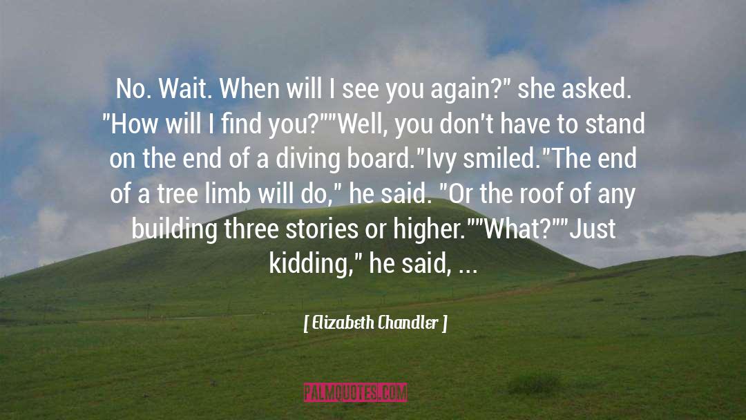 Linden Tree quotes by Elizabeth Chandler