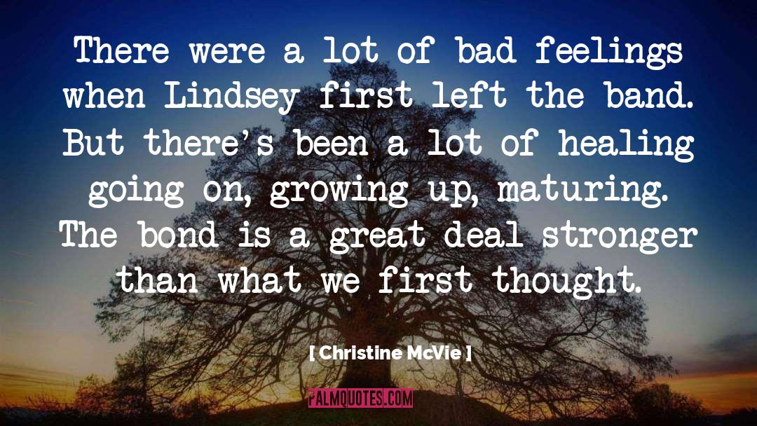 Lindsey Naegle quotes by Christine McVie