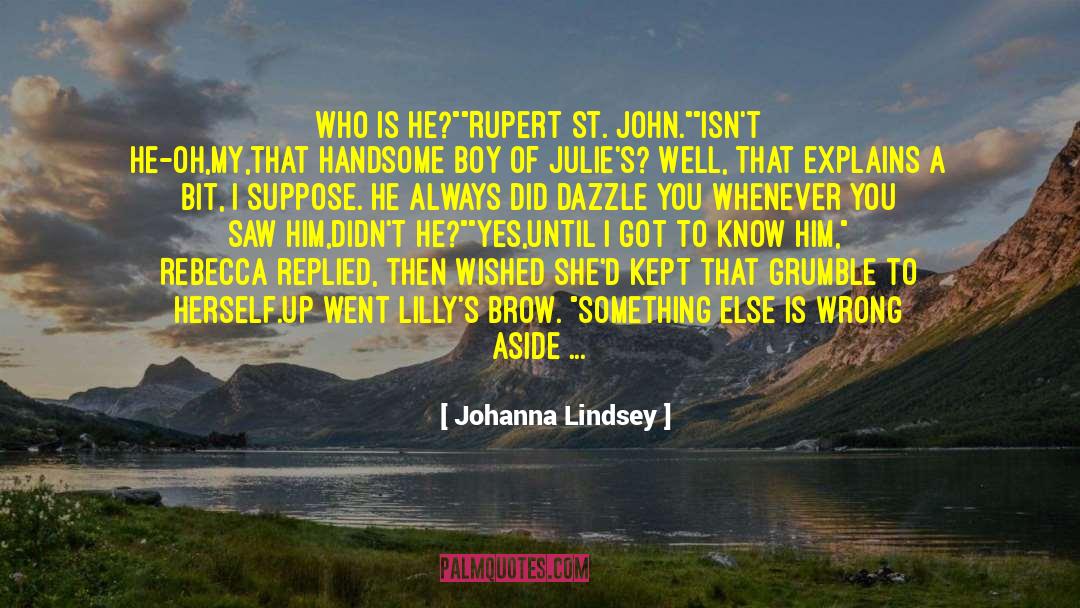 Lindsey Ouimet quotes by Johanna Lindsey