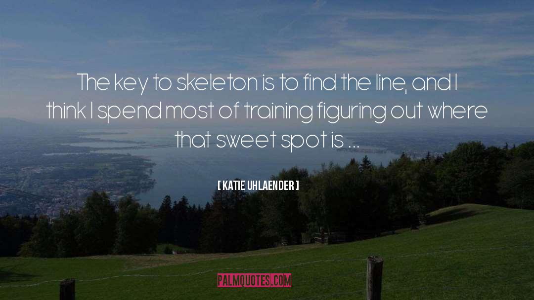 Line quotes by Katie Uhlaender