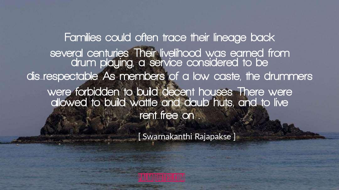 Lineage quotes by Swarnakanthi Rajapakse