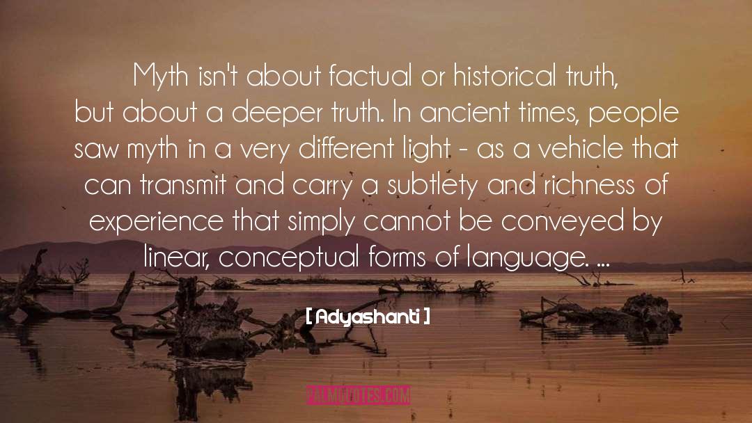 Linear B quotes by Adyashanti