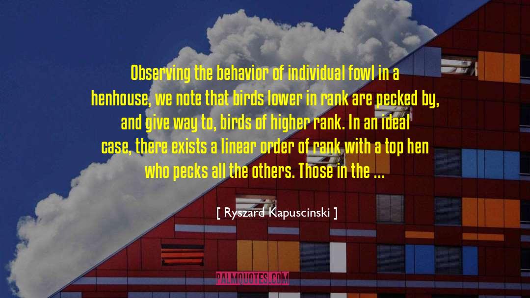 Linear Homes quotes by Ryszard Kapuscinski