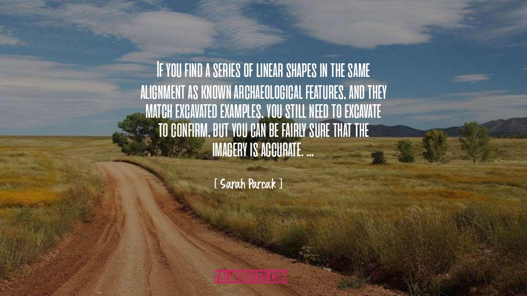 Linear Programming quotes by Sarah Parcak
