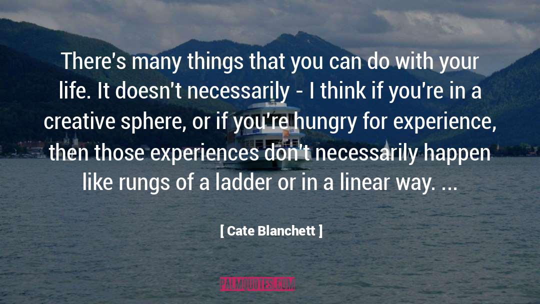 Linear quotes by Cate Blanchett