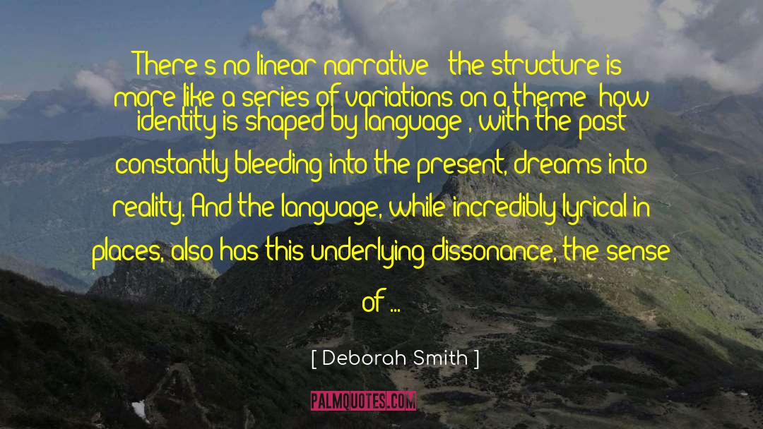 Linear quotes by Deborah Smith