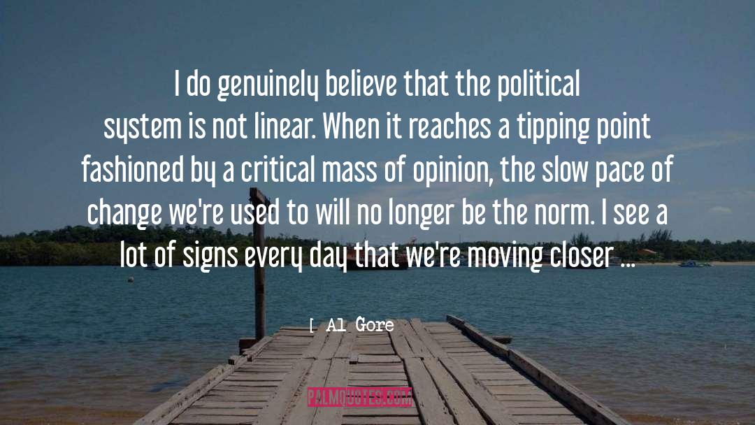 Linear quotes by Al Gore