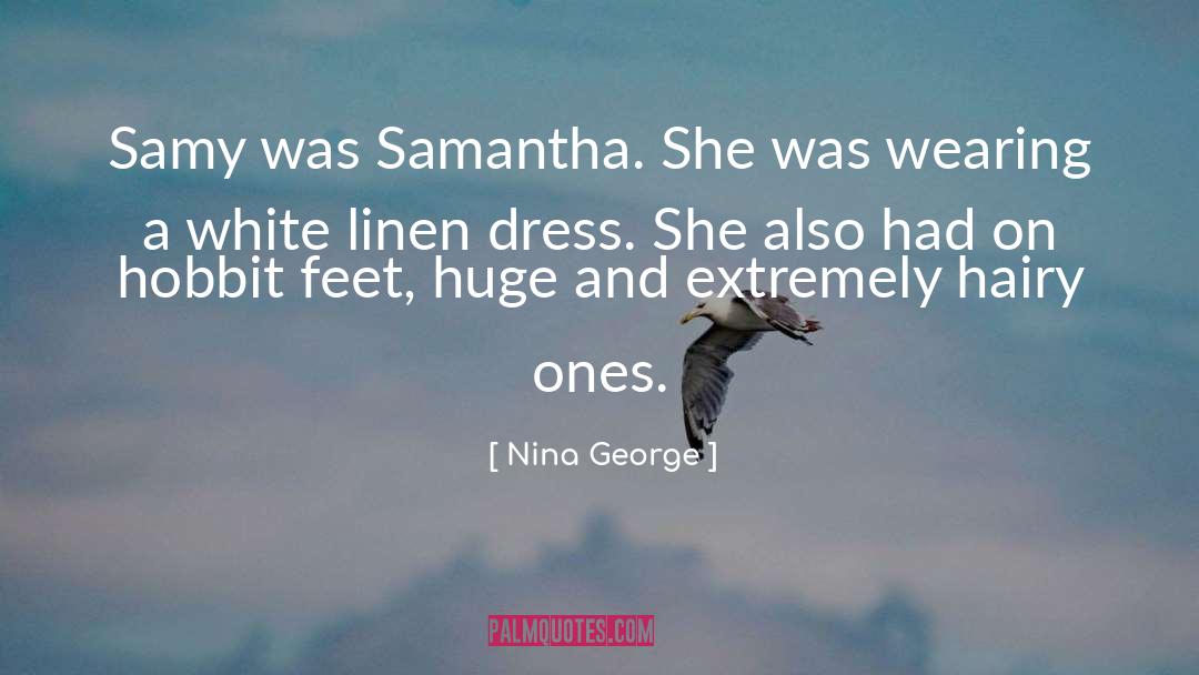 Linen quotes by Nina George